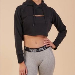 Gymshark Raw Edge Crop Sweatshirt